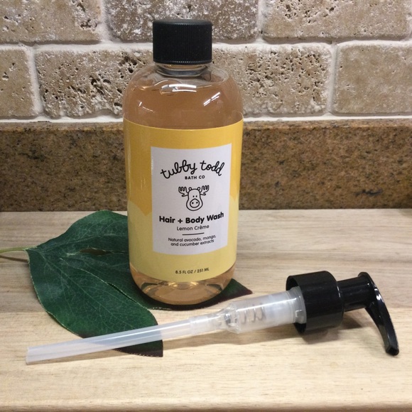 🆕️ Tubby Todd Hair + Body Wash - Lemon Creme - Picture 2 of 3